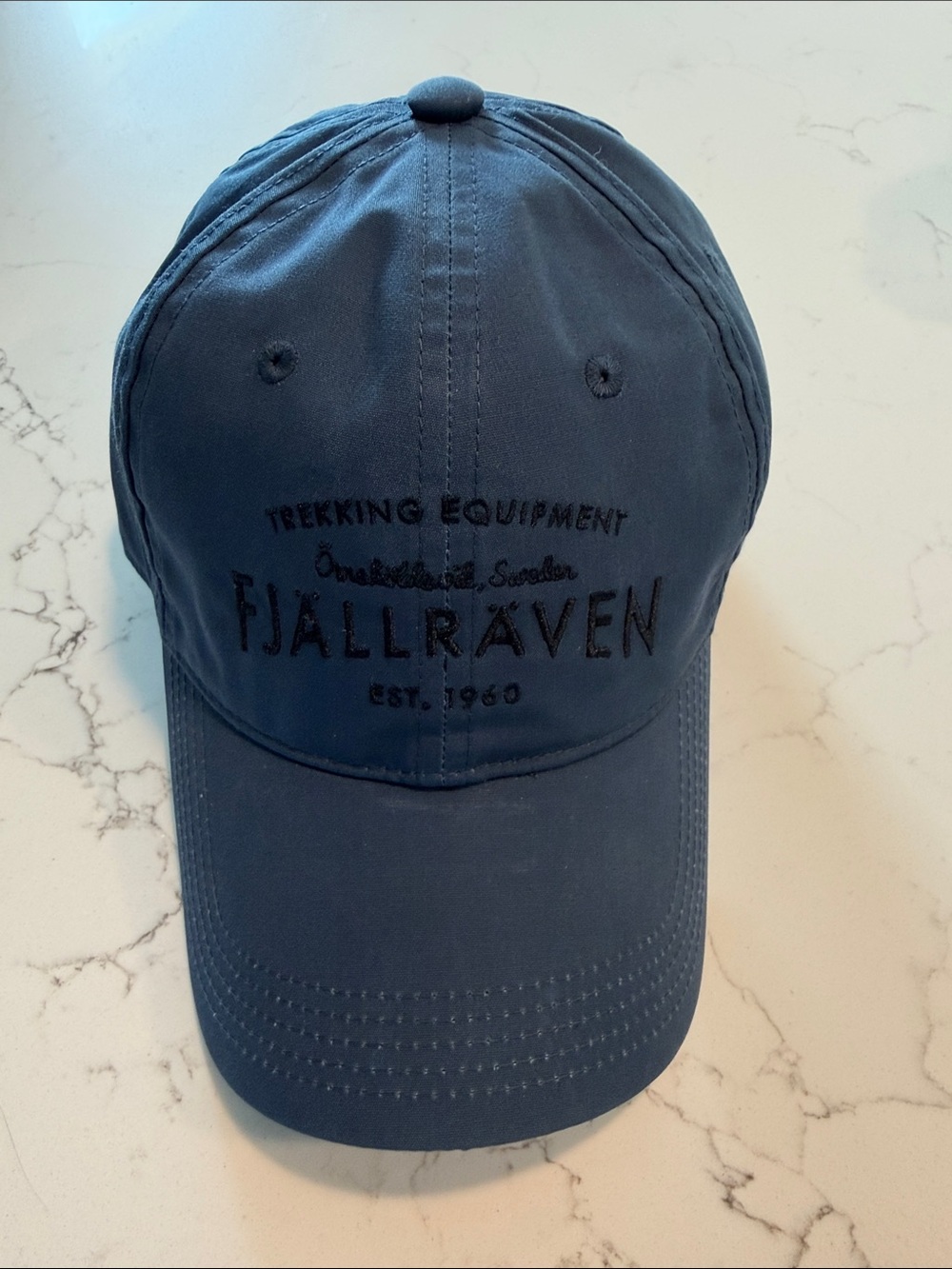 Men's Fjallraven Navy Trekking Cap - Small/Medium
